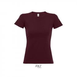 Klasyczna koszulka damska SOL'S IMPERIAL WOMEN-Burgundy