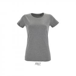 Klasyczna koszulka damska SOL'S REGENT FIT WOMEN-Grey melange