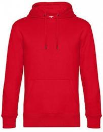 B&C KING Hooded Sweat_°– Red