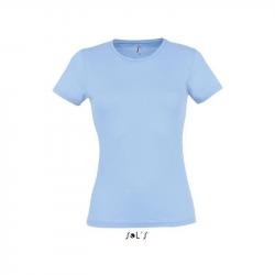 Klasyczna koszulka damska SOL'S MISS-Sky blue