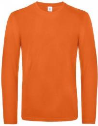 B&C Men´s T-Shirt #E190 Long Sleeve– Urban Orange