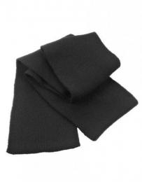 RESULT WINTER ESSENTIALS RT145X Classic Heavy Knit Scarf-Black