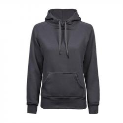 TEE JAYS Women´s Hooded Sweatshirt TJ5431-Dark Grey (Solid)