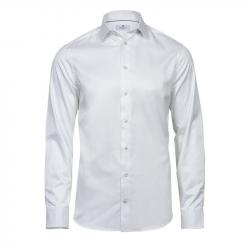 TEE JAYS Luxury Shirt Slim Fit TJ4021-White
