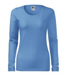T-shirt koszulka damska MALFINI Slim 139-błękitny