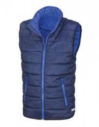 RESULT CORE RT234Y Youth Soft Padded Bodywarmer-Navy/Royal