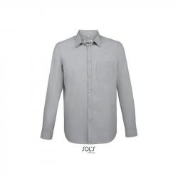 Męska koszula biznesowa SOL'S BALTIMORE FIT-Pearl grey