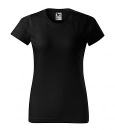 Damski t-shirt koszulka MALFINI Basic 134-czarny