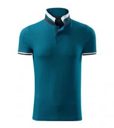 Męska koszulka polo MALFINI PREMIUM Collar Up 256-petrol blue