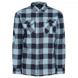 Męska koszula robocza Regatta Professional SHELFORD PADDED SHIRT-Blue Check