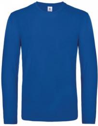 B&C Men´s T-Shirt #E190 Long Sleeve– Royal Blue
