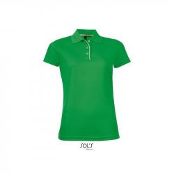 Damska techniczna koszulka polo SOL'S PERFORMER WOMEN-Kelly green