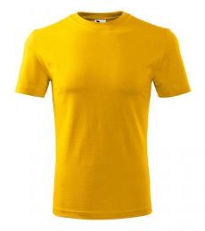 Męska koszulka MALFINI Classic New 132-żółty
