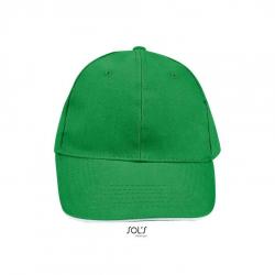 6-panelowa czapka z daszkiem SOL'S BUFFALO-Kelly green / White