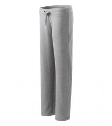 Męskie spodnie dresowe MALFINI Comfort 608-ciemnoszary melanż