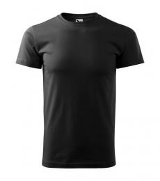 Męska klasyczna koszulka MALFINI Basic 129-czarny