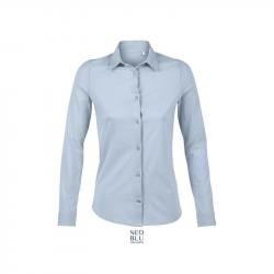 Damska koszula biznesowa NEOBLU BALTHAZAR WOMEN-Soft blue