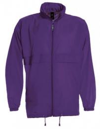 B&C Unisex Jacket Sirocco– Purple