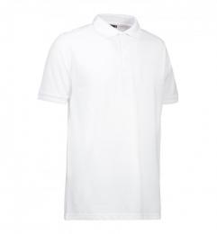Koszulka polo na napy PRO WEAR 0330-White