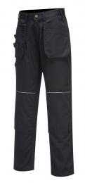 Spodnie robocze z kaburami PORTWEST Tradesman C720-Black Tall