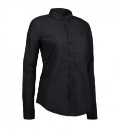 Damska koszula stretchowa casual ID 0241-Black