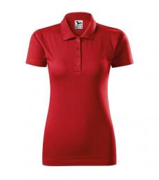 Damska koszulka polo MALFINI Single J. 223-czerwony