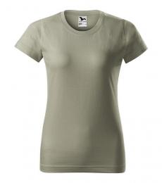 Damski t-shirt koszulka MALFINI Basic 134-jasny khaki