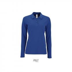 Damska koszulka polo z długim rękawem SOL'S PERFECT LSL WOMEN-Royal blue