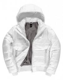 B&C Women´s Jacket Superhood– White/Warm Grey