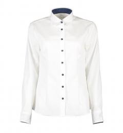 Damska koszula non iron SS Fine Twill Virginia modern S372-White