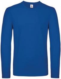 B&C Men´s T-Shirt #E150 Long Sleeve– Royal Blue