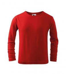 Koszulka dziecięca MALFINI Fit-T LS 121-czerwony