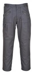 Klasyczne spodnie robocze bojówki PORTWEST Action S887-Grey Tall