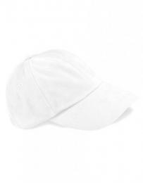 BEECHFIELD B57 Low Profile Heavy Brushed Cotton Cap-White
