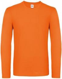 B&C Men´s T-Shirt #E150 Long Sleeve– Orange