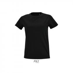 Klasyczna koszulka damska SOL'S IMPERIAL FIT WOMEN-Deep black