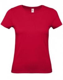 B&C Women´s T-Shirt #E150– Deep Red