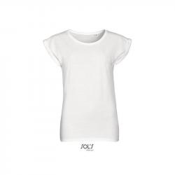 Klasyczna koszulka damska SOL'S MELBA-White