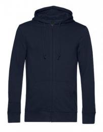 B&C Inspire Zipped Hood Jacket_°– Navy Blue