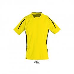 Męska koszulka sportowa SOL'S MARACANA 2 SSL-Lemon / Black