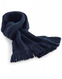 BEECHFIELD B470 Classic Knitted Scarf-French Navy