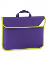 QUADRA QD452 Enhanced-Viz Book Bag-Purple