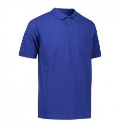 Męska koszulka polo PRO WEAR kieszonka 0320-Royal blue