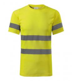 Koszulka unisex RIMECK HV Protect 1V9-fluorescencyjny żółty