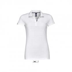 Damska koszulka polo premium SOL'S PATRIOT WOMEN-White / Black