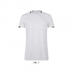 Męska koszulka sportowa SOL'S CLASSICO-White / Black