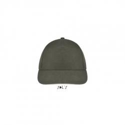 5-panelowa czapka z daszkiem SOL'S SUNNY-Army / Beige