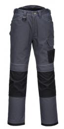 Wytrzymałe spodnie robocze PORTWEST PW3 T601-Zoom Grey/Black