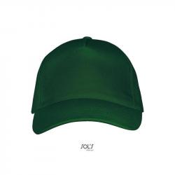 5-panelowa czapka z daszkiem SOL'S LONG BEACH-Bottle green