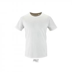Koszulka męska z bio bawełny SOL'S MILO MEN-White
